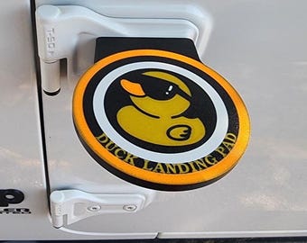 Magnetic Jeep Duck Landing Pad | Scratch-Free Duck Holder