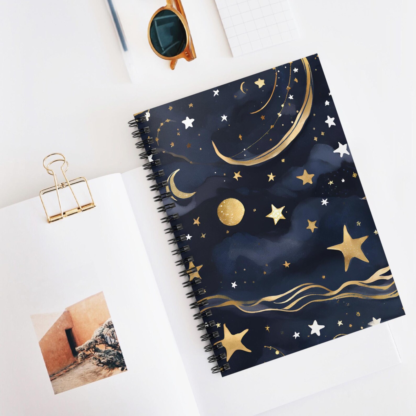 Sprical Notebook Celestial Spiral Notebook: Astrology Gratitude Journal - Etsy