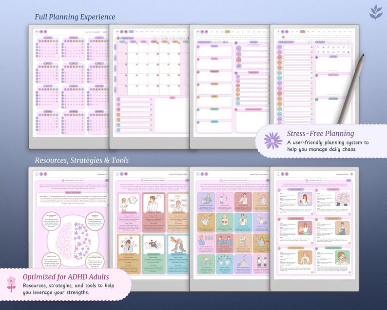adhd remarkable paper pro template