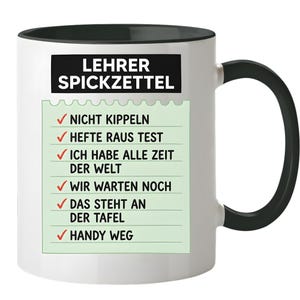 Lärarmugg, tack till läraren, skolpresent, grundskola, rolig present, lärarordspråk, mugg med ordspråk, skolkaffemugg