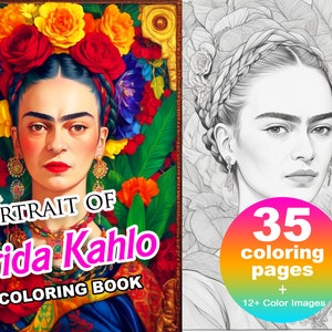 Des pinceaux pour Frida - Un livre pour enfants inspiré par Frida Kahlo -  Anglais