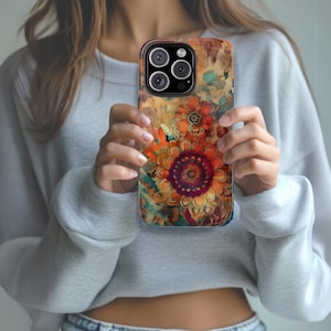 Bohemian iPhone Case iPhone Sizes 16&#39;s, 15&#39;s, 14&#39;s, 13&#39;s, 12&#39;s, 11&#39;s, Plus Stunning Samsung Models Boho iPhone Trending iPhone 16 Pro Cover