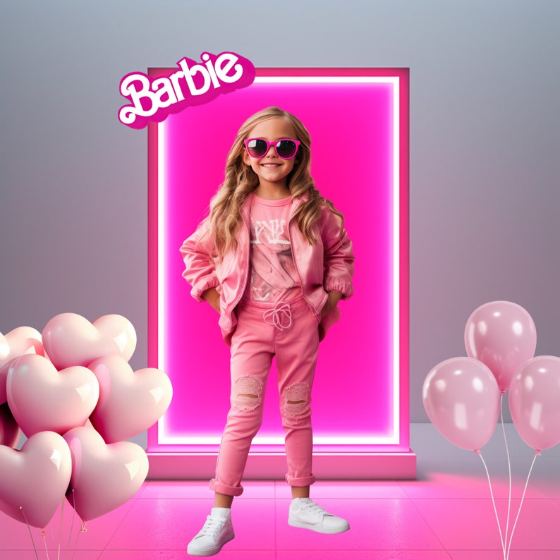 Barbie Box Backgrounds Custom Colors Barbie Boxes Digital - Etsy Australia