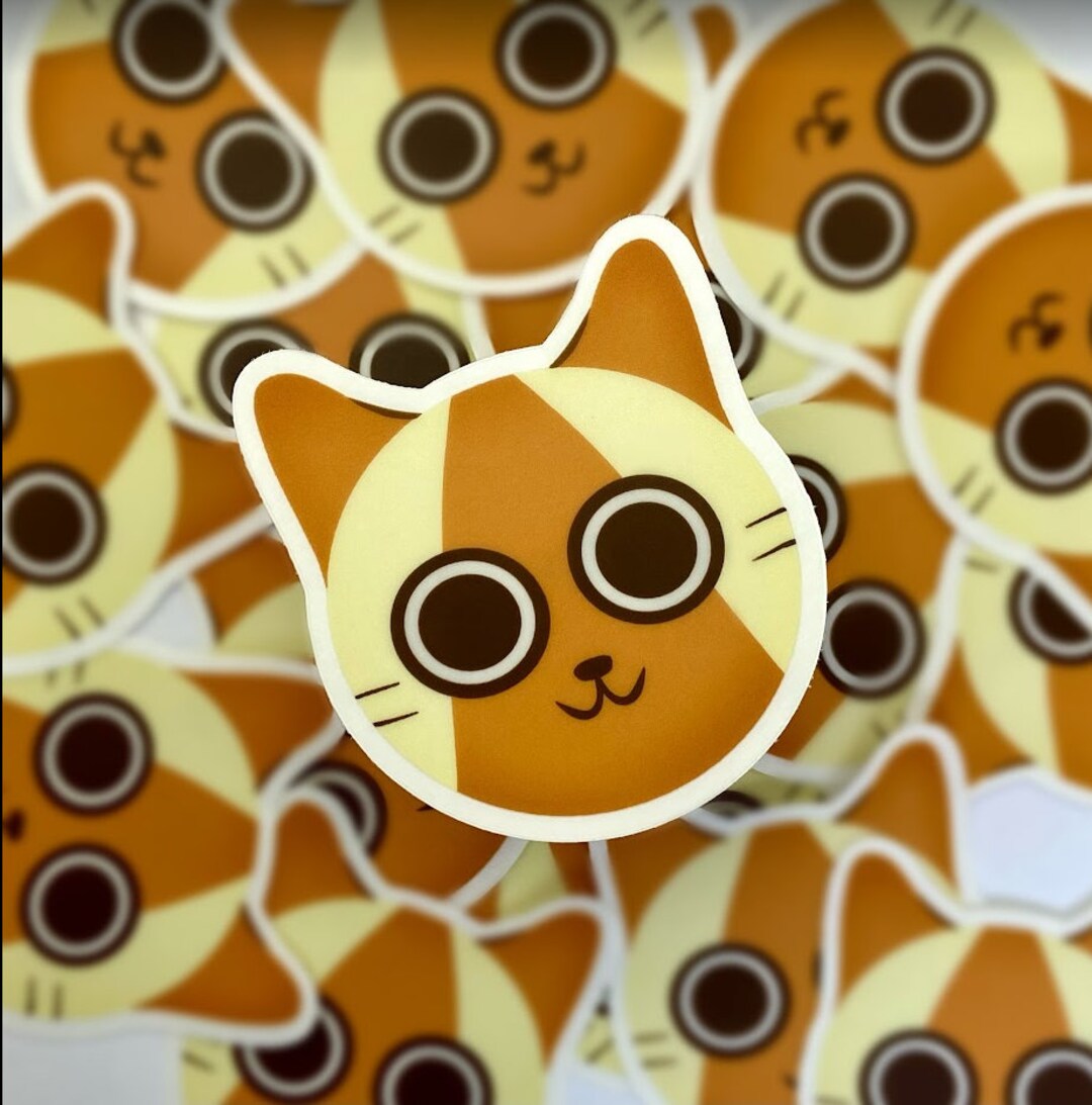 Palico Styled Archie Sticker - Etsy