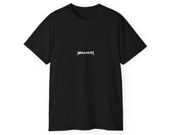 Megadeth Band Tee: Minimalist Unisex Ultra Cotton Shirt