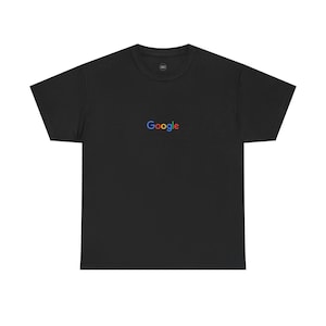 Tech Minimalist Unisex Tee, Google Shirt, Programmer Gift, Computer Science Tshirt, Geeky Clothing, Digital Minimalism, IT Fashion