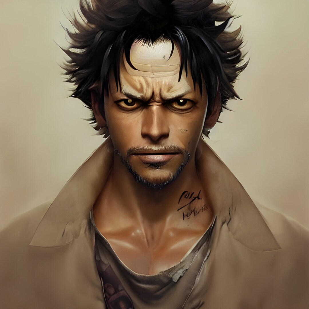 LUFFY From One Piece 3D AI Generated Art timeless - Etsy