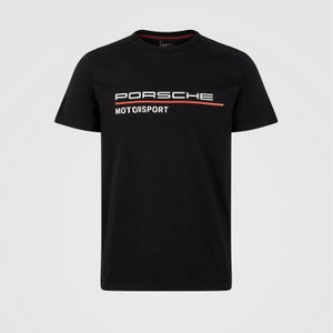 Porsche Motorsport F1 Team Mens Logo Black T-Shirt