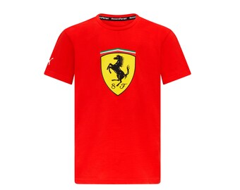 Scuderia Ferrari F1 Team Kids Shield Red/Black T-shirt