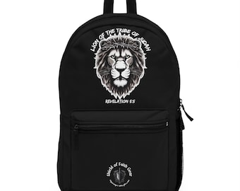 Lion of Judah Backpack – Shield of Faith Gear, Religious Design