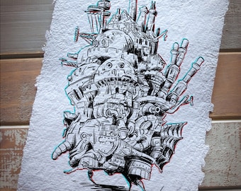 El castillo ambulante - Imprimir