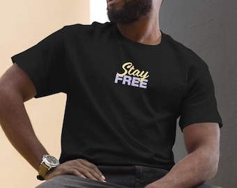 Stay Free Anti-woke Anti-establishment & Anti- corruption classic tee | Freedom of Speech People Power Unisex t-shirt