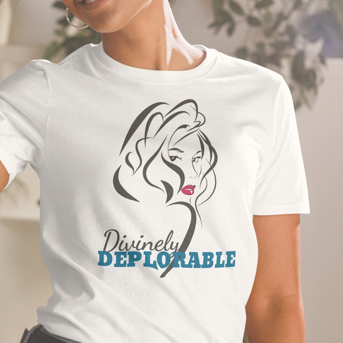 T-shirt Déplorable Blue XL – Marque Gildan, Occasion Très Bon état, Style Graphic Tee