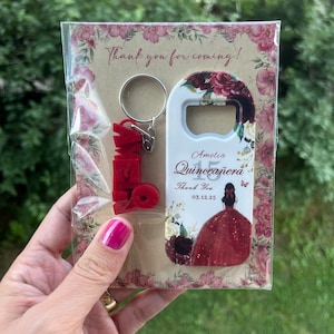 Lembrancinhas para convidados em grandes quantidades, abridor de garrafas magnético personalizado para presentes de festa de 16 anos, lembrancinhas para aniversário de 15 anos