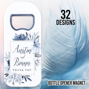 Customizable Party Favors, Wedding Souvenir For Guests, Wedding Favors, Save The Date Magnets, Custom Bottle Openers,
