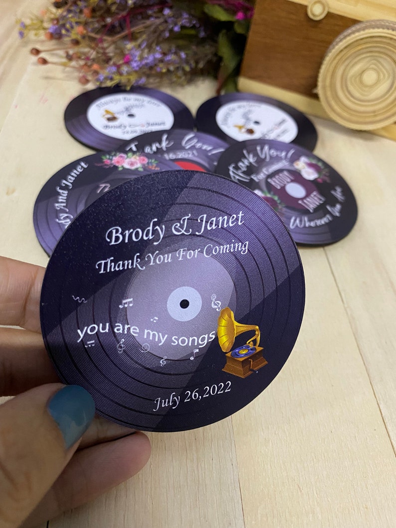 Bulk Wedding Personalized Wedding Favors, Party Favor, Vintage Wooden