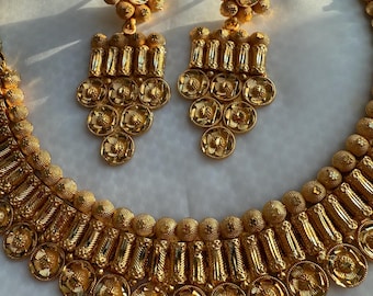 Gold plated necklace