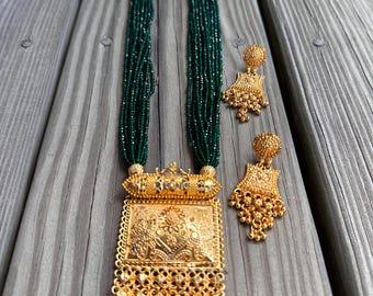 Goldplated green Hydropote Haar