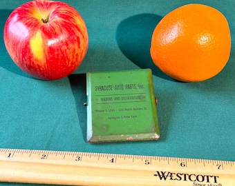 Syracuse auto-onderdelen paperclip metaal lente reclame vintage jaren 1940/50 NY telefoonnr