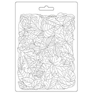 Stamperia - Soft Mould A5 - Woodland- Leaves Pattern