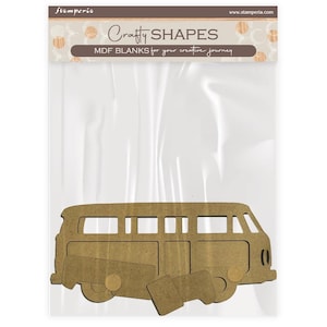 Stamperia - Crafty Shapes - Ciche Morze - Van
