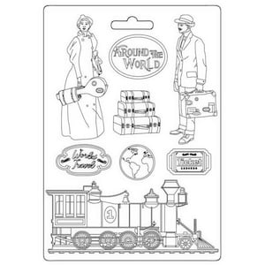Stamperia - Soft Mould A5 - Around the World