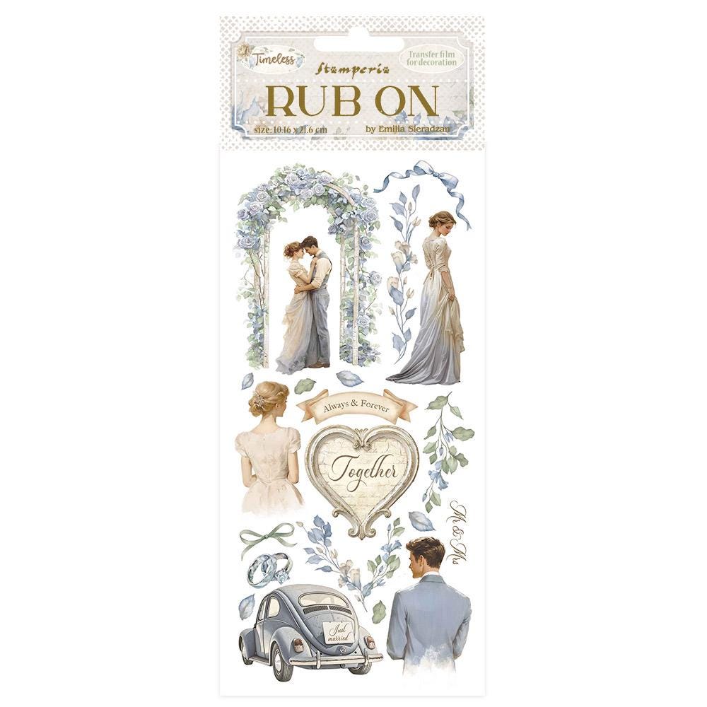 Stamperia - Rub-on - Timeless - Wedding
