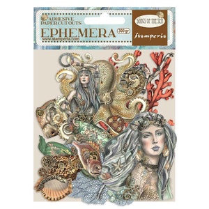 Stamperia - Ephemera - Songs of the Sea - Mermaids