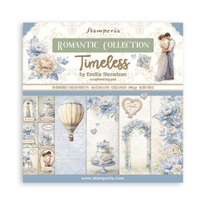 Stamperia - 12X12 Paper Pad - Timeless