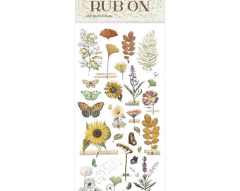 Stamperia - Rub-on - Jardin - Tournesol