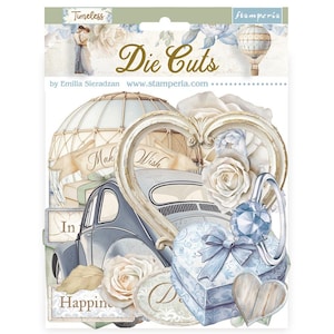 Stamperia Die Cuts - Senza tempo