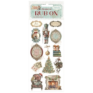 Stamperia - Rub-on - Alice In Christmas - Soldiers