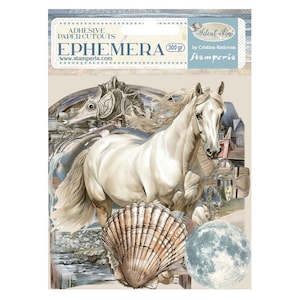 Stamperia Ephemera - Stille Zee