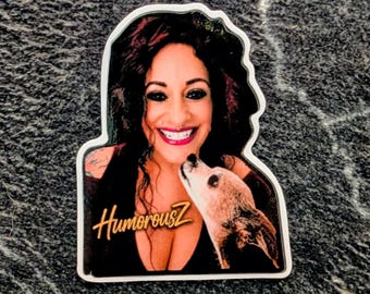 HumorousZ and Sophia Sticker