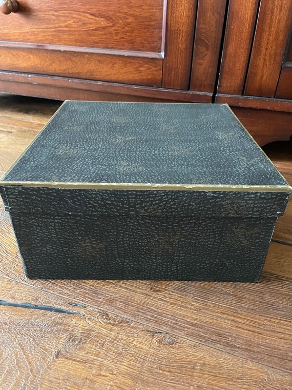 Vintage Loewe 1950's python satchel with matching… - image 4