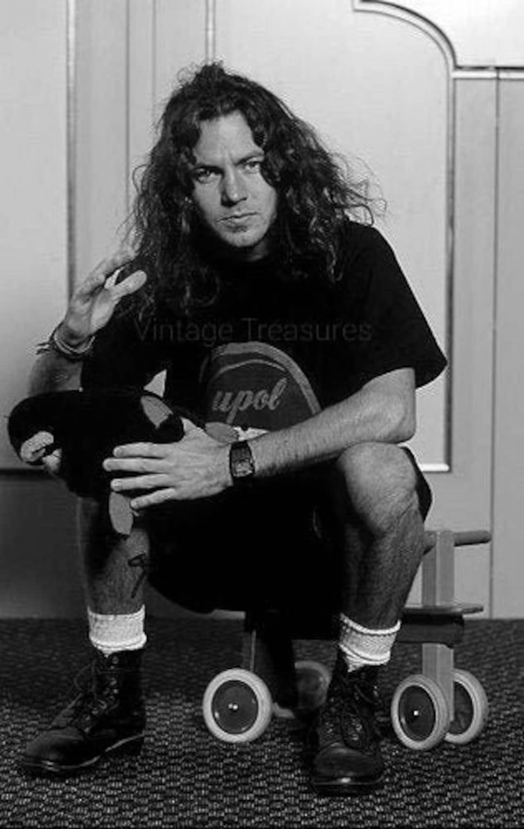 Eddie Vedder Young and Hot - Etsy