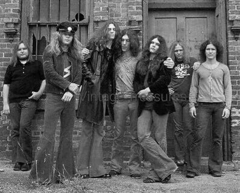 Lynyrd Skynyrd Band Portrait - Etsy