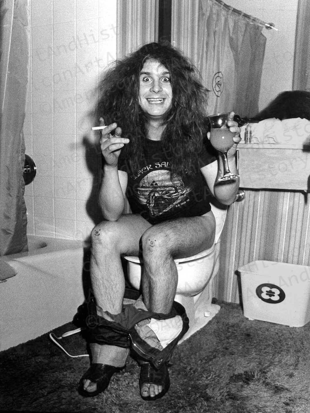 ozzy osbourne toilet t shirt
