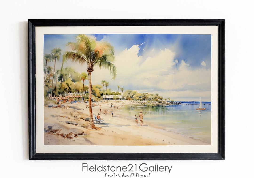 Fort Myers Beach: Vintage Beach, Vintage Fort Myers, Beach Art, Vintage