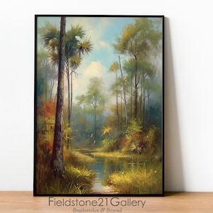 Vintage Old Florida Swamp