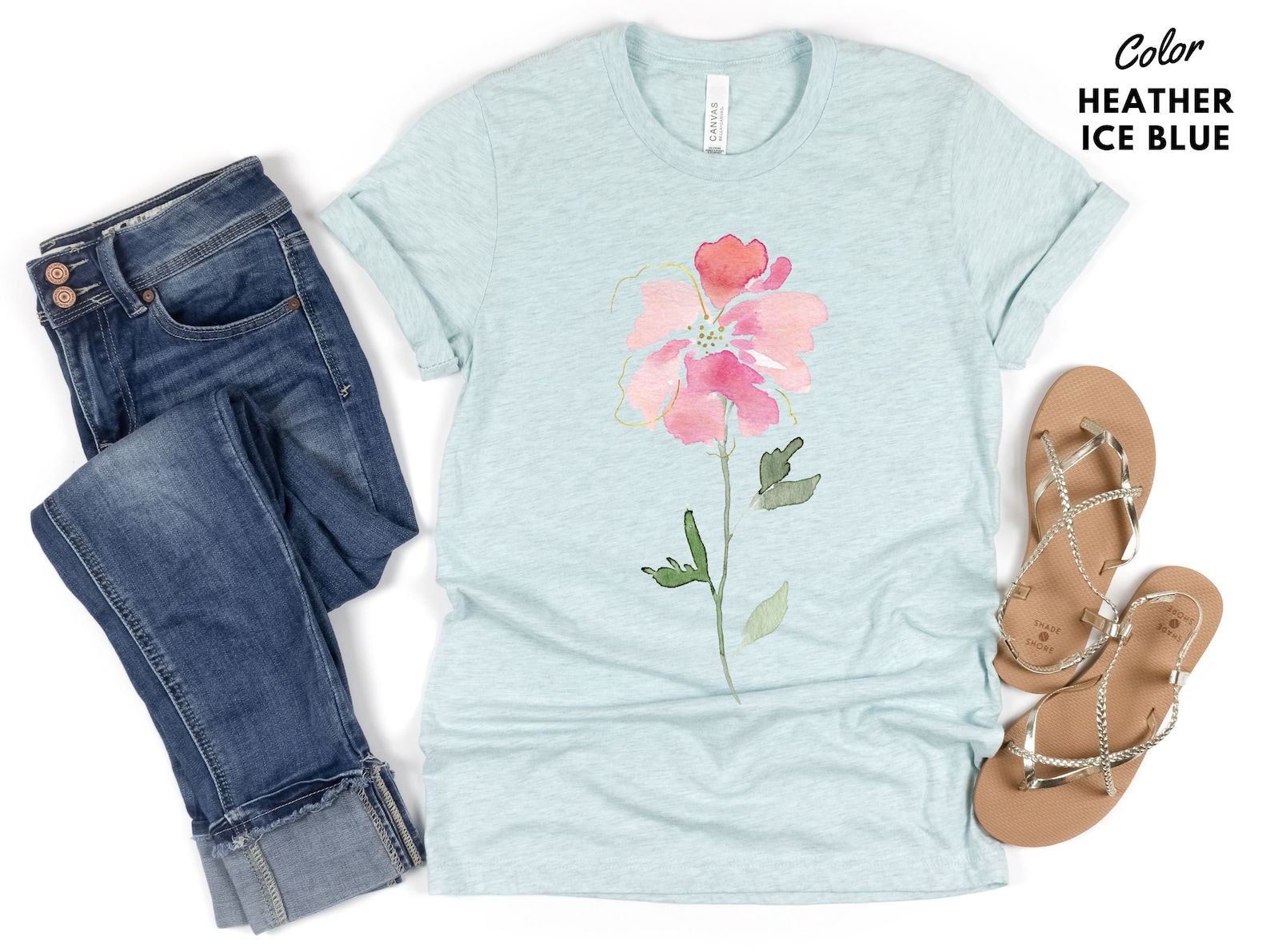 Water Flower Shirt main image 1
