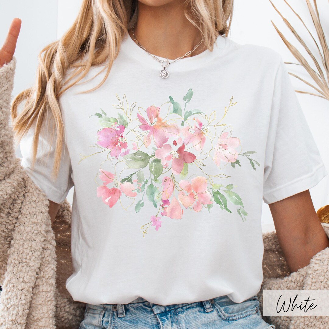 Shadow Floral Core Cotton Shirt