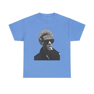 Lou Reed The Velvet Underground Graphic Print Unisex Heavy Cotton T-Shirt