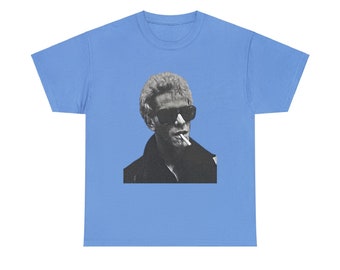 Lou Reed The Velvet Underground Graphic Print Unisex Heavy Cotton T-Shirt