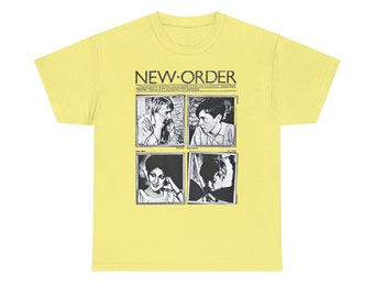 New Order Tshirt 80s Vintage Best Gift T Shirt Man Woman Tee New Order Tshirt 80s Vintage Best Gift T Shirt Man Woman Tee