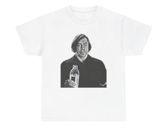 Anton Chigurh Graphic Print No Country For Old Men Unisex Heavy Cotton Tee Shirt