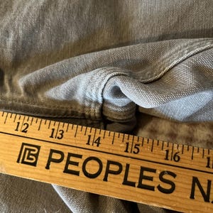 Carhartt Men’s Pants 42x32 Gray Dungaree Fit Duck Canvas Utility Work Pant image 7