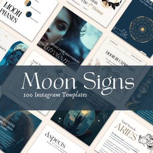 ASTROLOGIA Signos Lunares Modelos Espirituais para Instagram Feitos para Místicos Astrologia Insta Grimório