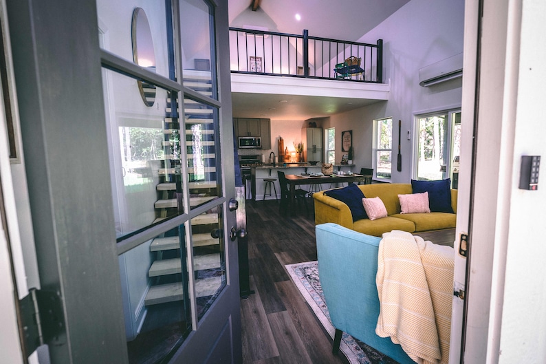 Modern Farmhouse Floorplan 2/2 Plus Loft 1200 Sq Ft - Etsy