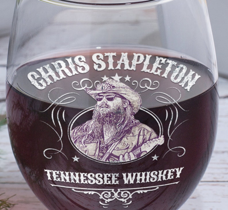 Chris Stapleton Tennessee Whiskey Glass. Chris Stapleton Country Music